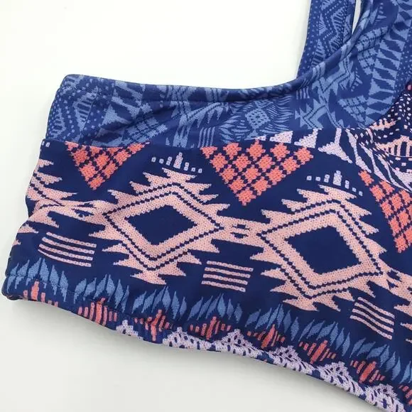 Rip Curl Printed Constellation High Neck Bikini Top Size XL - Picture 9 of 9